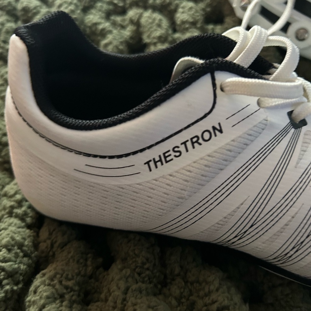 Thestron White and Black Athletic Shoes